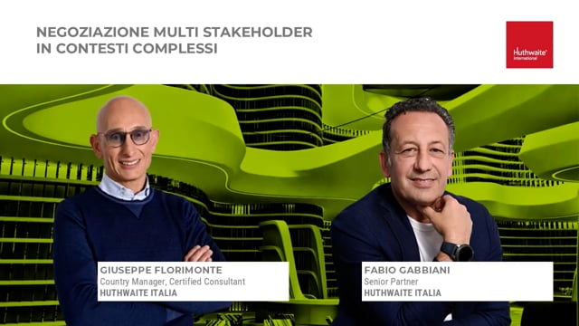 Stili negoziali, leve e concessioni HUTHWAITE