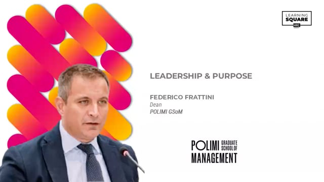 Scoprire il potenziale del purpose aziendale POLIMI GSoM