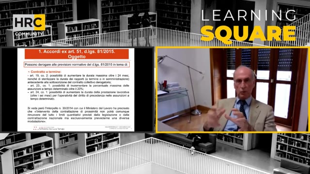 Derogabilità per via di accordi individuali e/o collettivi  ...
