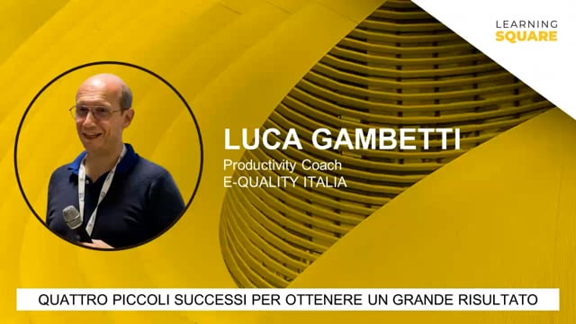 Cattura! Impariamo a organizzare il caos E-QUALITY