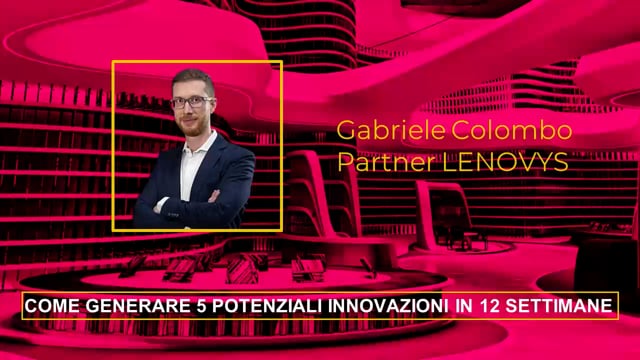 Dove guardare per generare innovazioni ad alto impatto LENOV ...