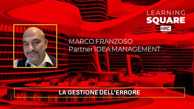 La crescita di competenze nell’errore IDEA MANAGEMENT